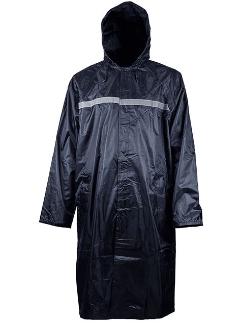 100 waterproof long raincoat men.